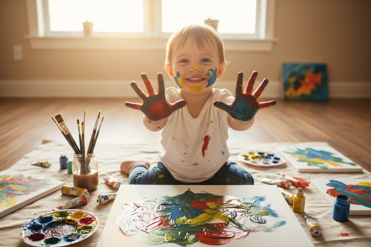 Les bienfaits des activités manuelles pour le développement de l'enfant