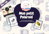Mon petit Polaroid – Activité découverte 50 cartes d'animaux à imprimer (dès 1 an) - Produit Digital (PDF)