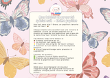 Tableau de propreté - Spécial Nuit - Thème Papillon - Produit Digital (PDF)