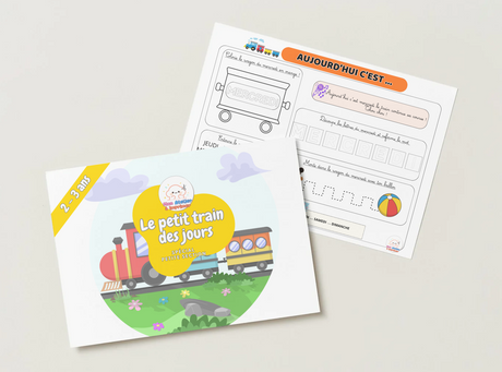 Le Petit Train des Jours – Spécial Petite Section (3-4 ans) - Produit digital (PDF)